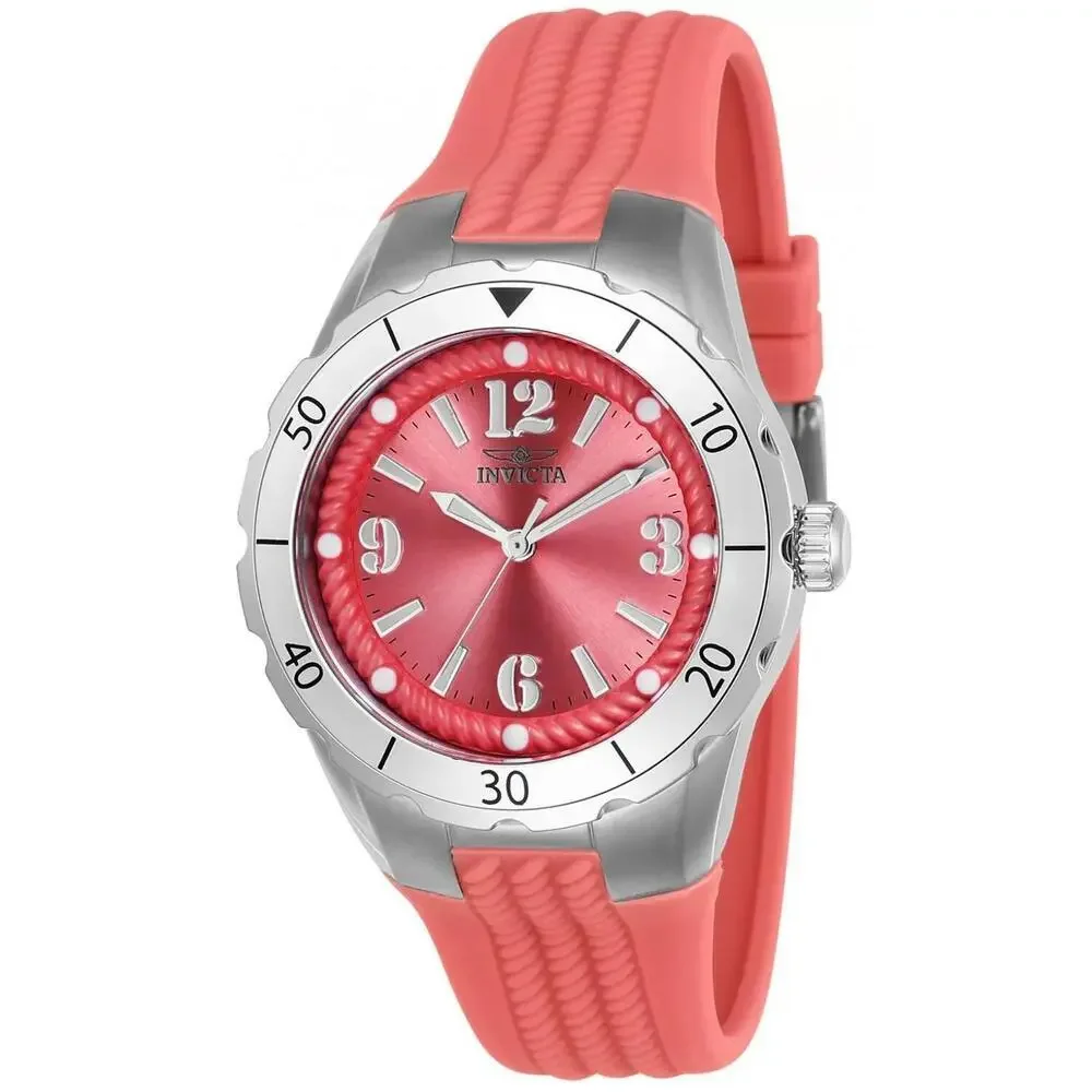 NWT Invicta 24122 Angel | 3-Hand | Pink | Women's Watch